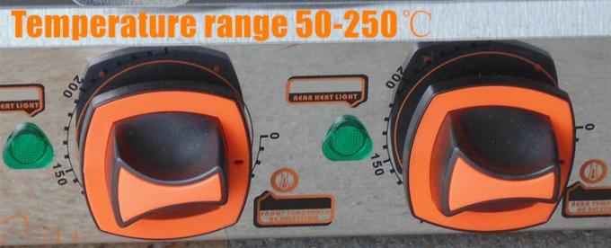 7 Rolls Hot Dog Roller Machine, 1.69kw Electric Sosis Grill 3